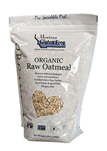 3lb Org Raw Oatmeal Package image