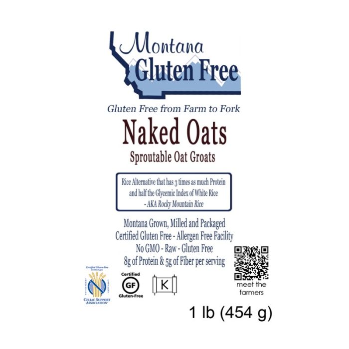 Gluten Free Naked Oats