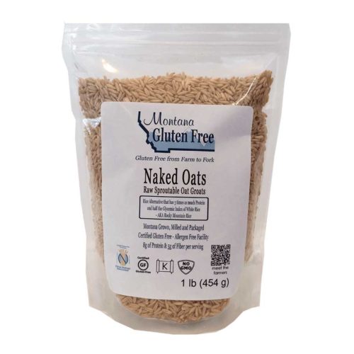 Package of Montana Gluten Free naked oats