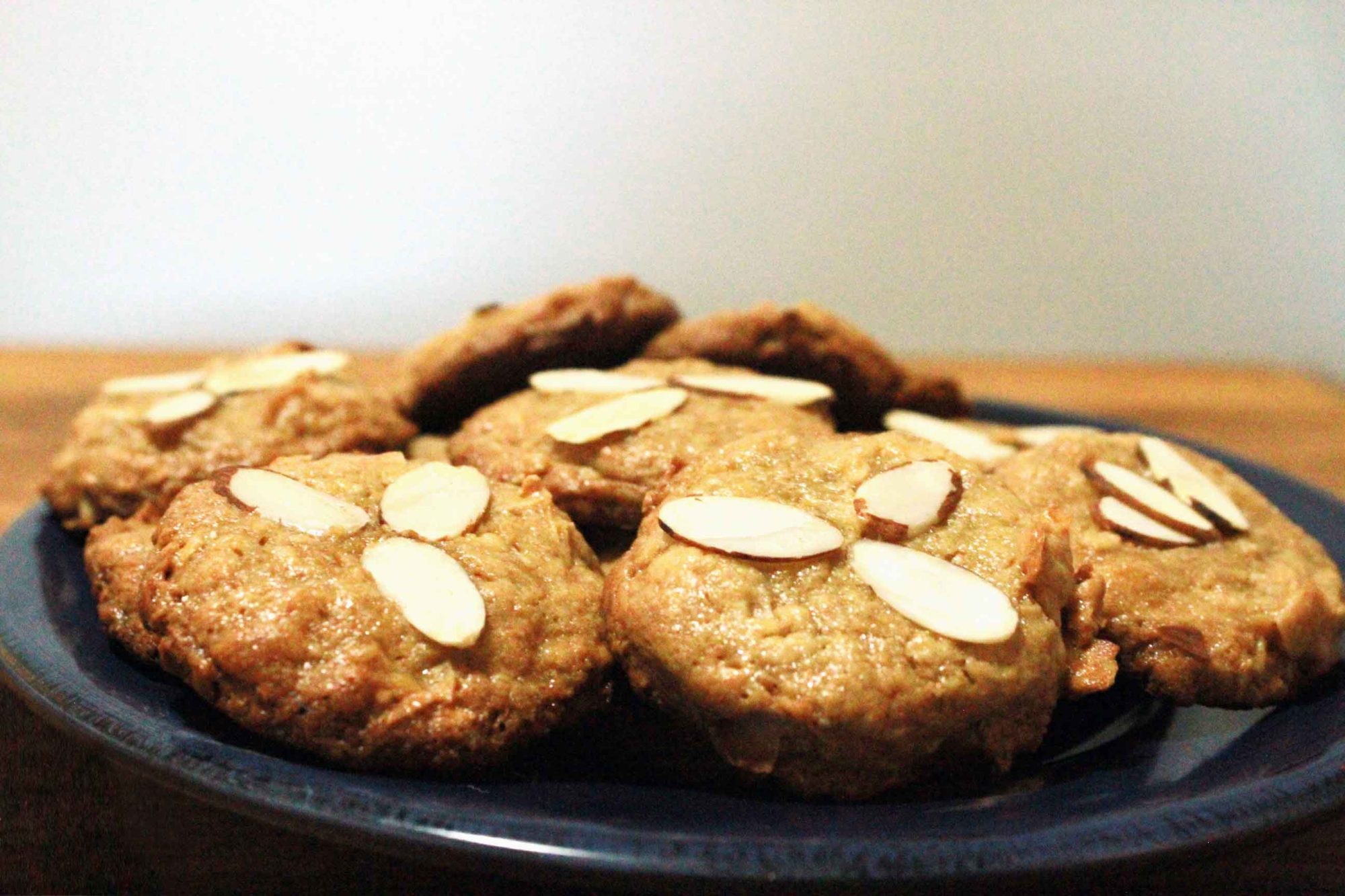 Gluten free chewy coconut oat cookies made with Montana Gluten Free All Purpose Baking Mix